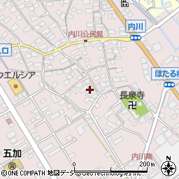 長野県千曲市内川503-1周辺の地図