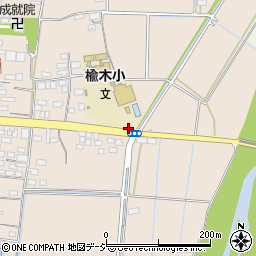 楡木小学校前周辺の地図