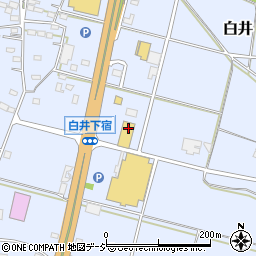 群馬県渋川市白井2222周辺の地図
