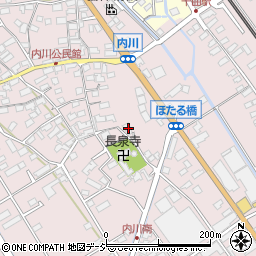 長野県千曲市内川270周辺の地図