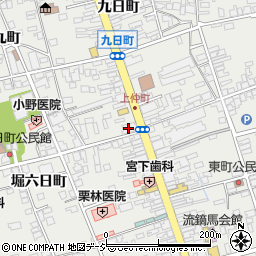 長野銀行大町支店 ＡＴＭ周辺の地図