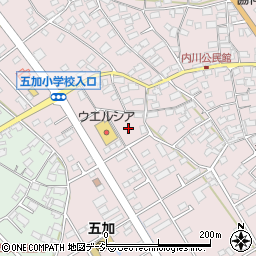長野県千曲市内川693-2周辺の地図