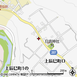 石川県金沢市上辰巳町ロ周辺の地図