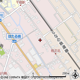 長野県千曲市内川56周辺の地図