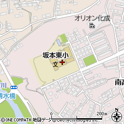日立市立坂本東小学校周辺の地図