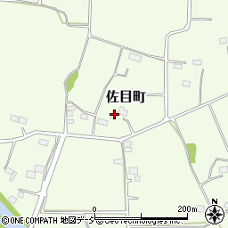 栃木県鹿沼市佐目町116周辺の地図