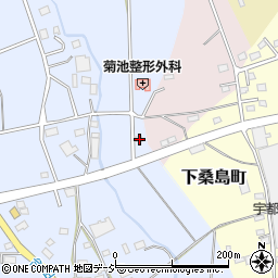 栃木県宇都宮市砂田町417周辺の地図