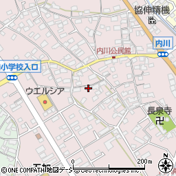長野県千曲市内川498周辺の地図