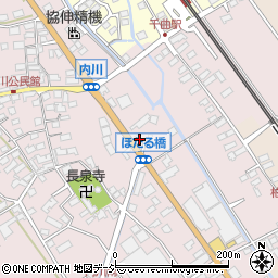 長野県千曲市内川1324周辺の地図