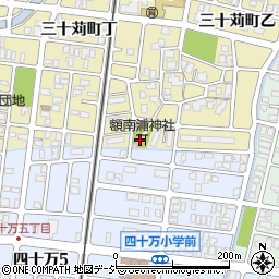 額南浦神社周辺の地図