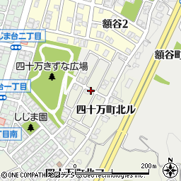 石川県金沢市四十万町北ヌ周辺の地図