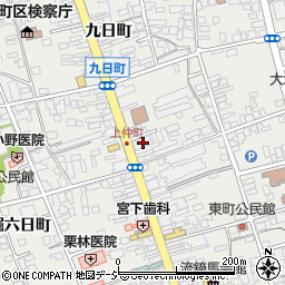 長野県大町市大町2515周辺の地図