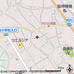 長野県千曲市内川490周辺の地図