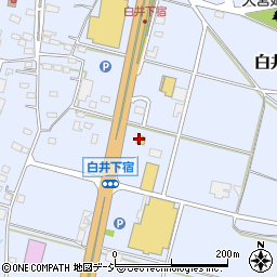 マクドナルド渋川鯉沢カインズホーム店周辺の地図