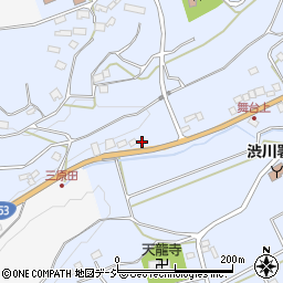 群馬県渋川市赤城町上三原田261周辺の地図