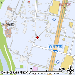 群馬県渋川市白井2233-1周辺の地図