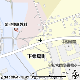栃木県宇都宮市下桑島町1203周辺の地図