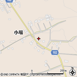 茨城県常陸大宮市小場876周辺の地図