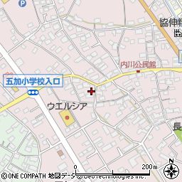 長野県千曲市内川484-2周辺の地図