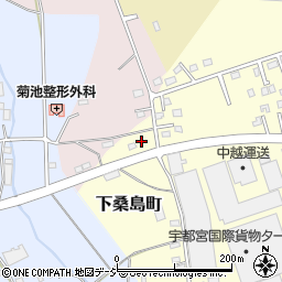 栃木県宇都宮市下桑島町1203-3周辺の地図
