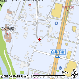 群馬県渋川市白井471周辺の地図