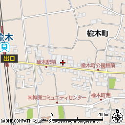 有限会社宇梶工務店　事務所周辺の地図