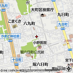 桜井穀店周辺の地図