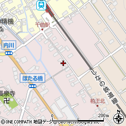 長野県千曲市内川64-1周辺の地図