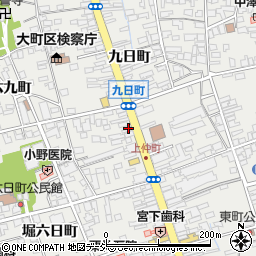 長野県大町市大町九日町4140周辺の地図