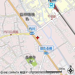 長野県千曲市内川1312周辺の地図