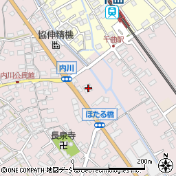 長野県千曲市内川1323周辺の地図