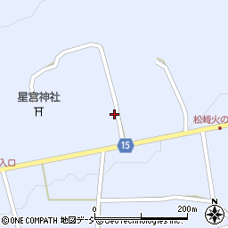 栃木県鹿沼市下粕尾570周辺の地図