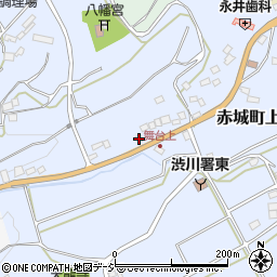 上三原田の歌舞伎舞台周辺の地図