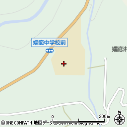 嬬恋村立嬬恋中学校周辺の地図