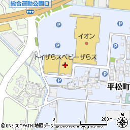 タカキュー松任店周辺の地図