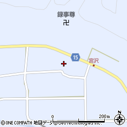 栃木県鹿沼市下粕尾957周辺の地図