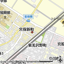 石川県白山市宮保新町47周辺の地図