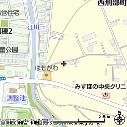 栃木県宇都宮市西刑部町2425-2周辺の地図