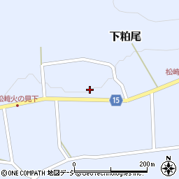 栃木県鹿沼市下粕尾407周辺の地図