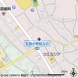 長野県千曲市内川703周辺の地図