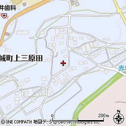 群馬県渋川市赤城町上三原田581周辺の地図