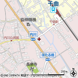 長野県千曲市内川1311周辺の地図