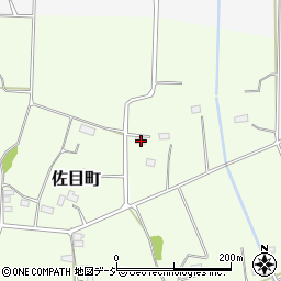 栃木県鹿沼市佐目町252周辺の地図