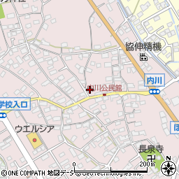 長野県千曲市内川328周辺の地図