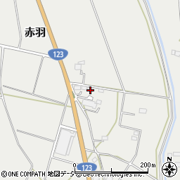 栃木県芳賀郡市貝町赤羽2246-3周辺の地図