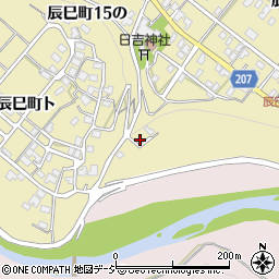 石川県金沢市辰巳町１６の20周辺の地図