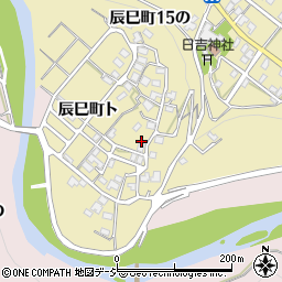 石川県金沢市辰巳町７の周辺の地図