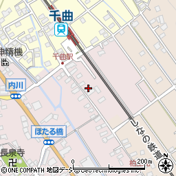 長野県千曲市内川20周辺の地図