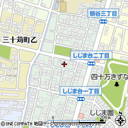 石川県金沢市しじま台2丁目周辺の地図