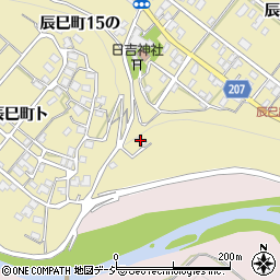 石川県金沢市辰巳町１６の周辺の地図